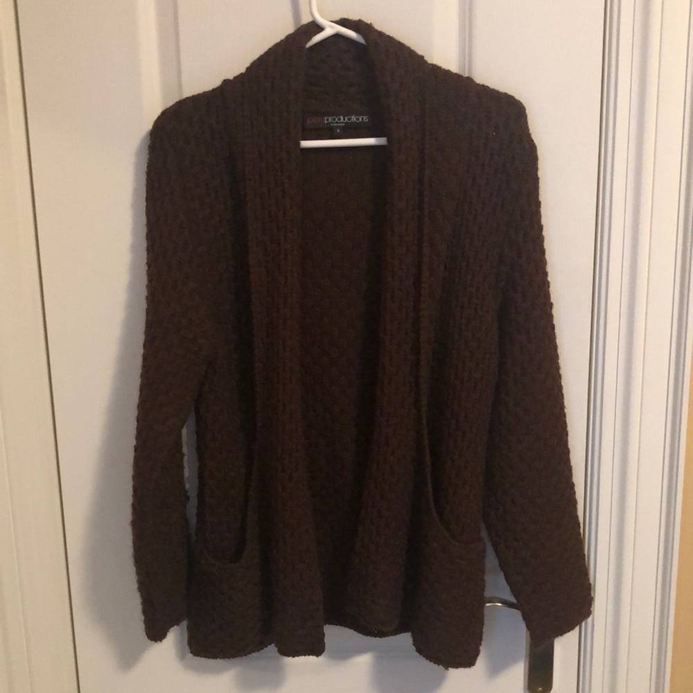 Warm hand knit sweater